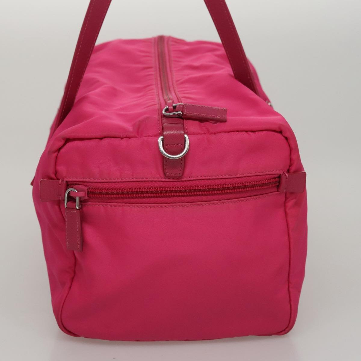 Prada Pink Nylon Tote Bag