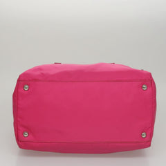 Prada Pink Nylon Tote Bag