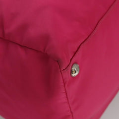 Prada Pink Nylon Tote Bag