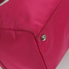 Prada Pink Nylon Tote Bag