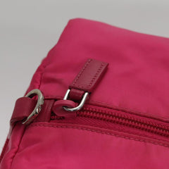 Prada Pink Nylon Tote Bag