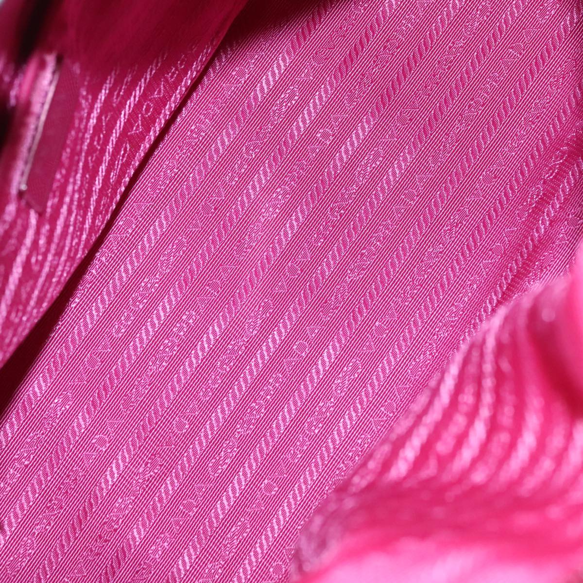 Prada Pink Nylon Tote Bag