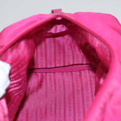 Prada Pink Nylon Tote Bag