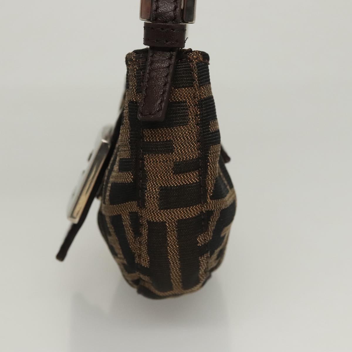 FENDI Zucca Canvas Mini Croissant Hand Bag (comes with duster)