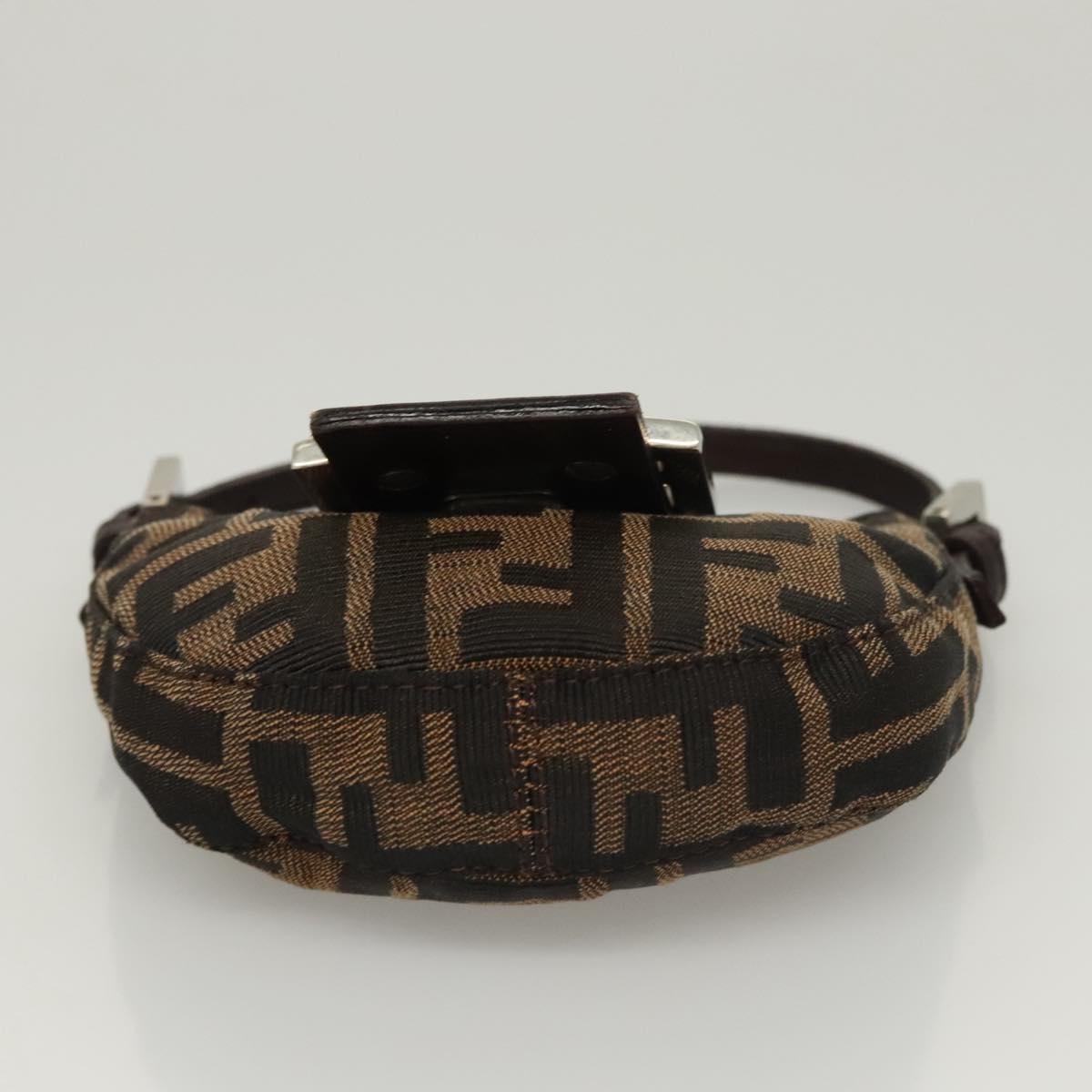 FENDI Zucca Canvas Mini Croissant Hand Bag (comes with duster)