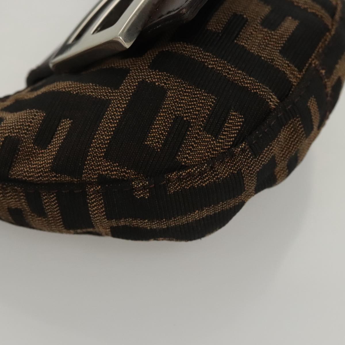 FENDI Zucca Canvas Mini Croissant Hand Bag (comes with duster)