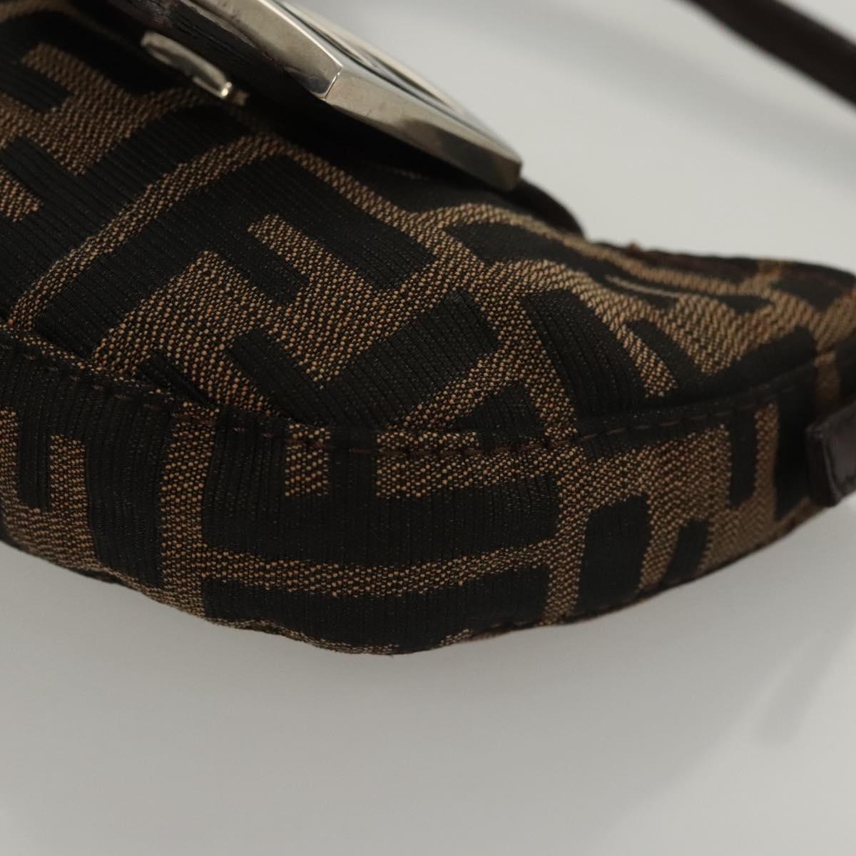 FENDI Zucca Canvas Mini Croissant Hand Bag (comes with duster)