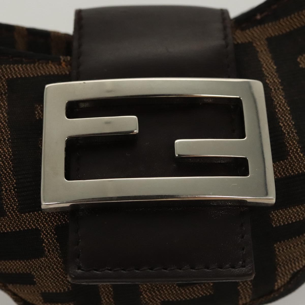 FENDI Zucca Canvas Mini Croissant Hand Bag (comes with duster)