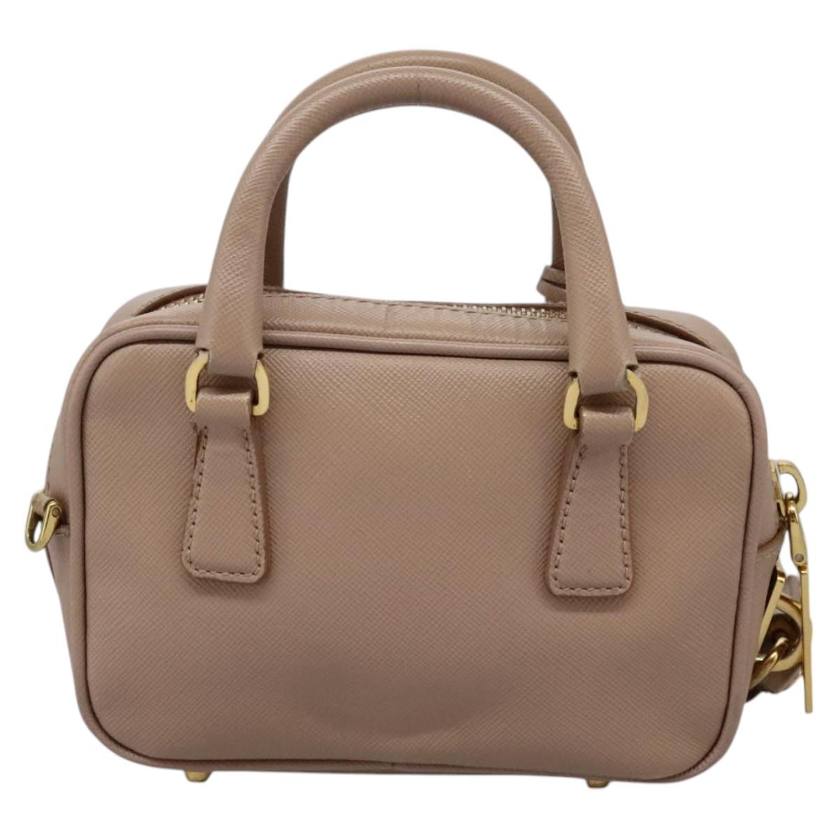 Prada Mini Hand Bag Pink (comes with strap)