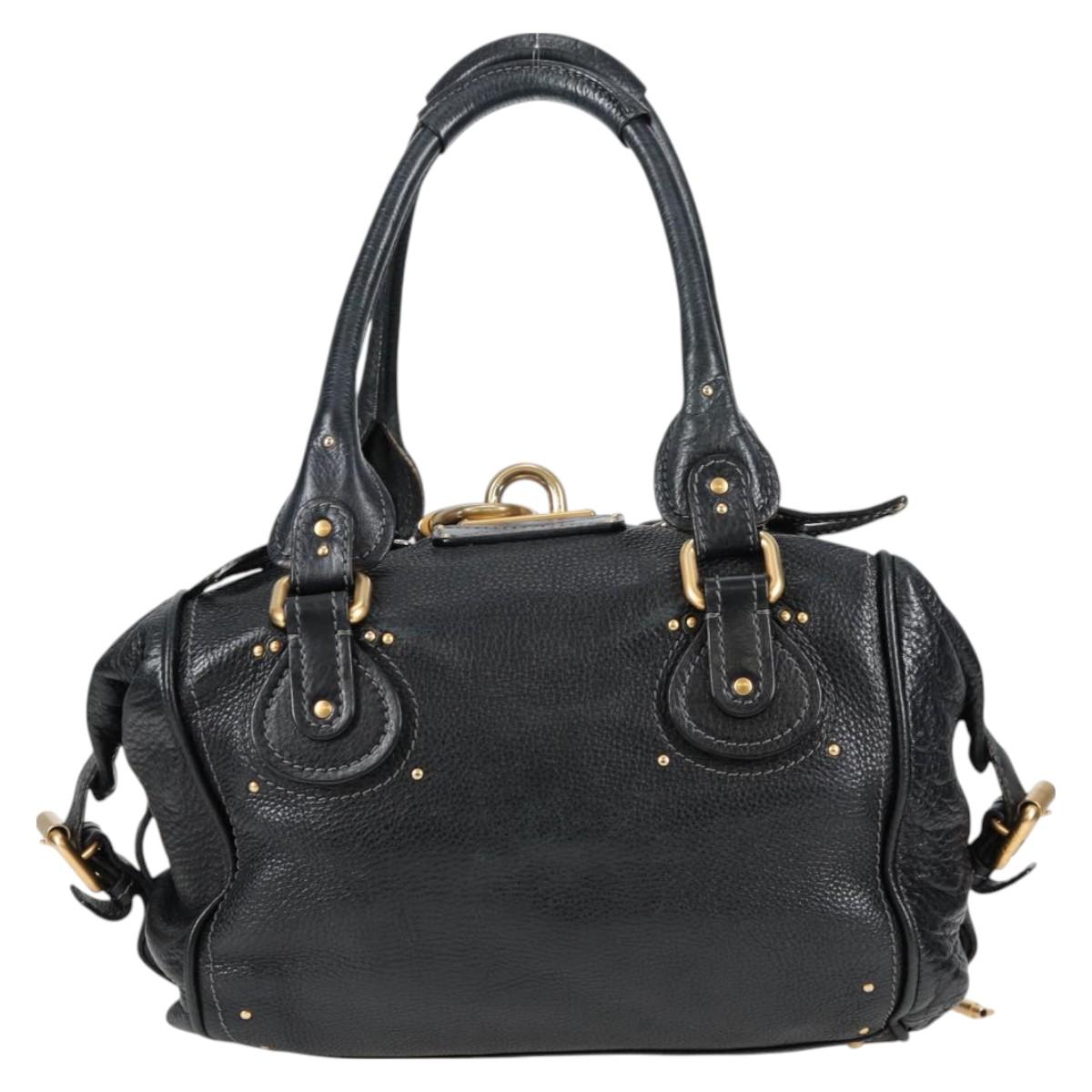 Chloe Paddington Black Medium Pocket