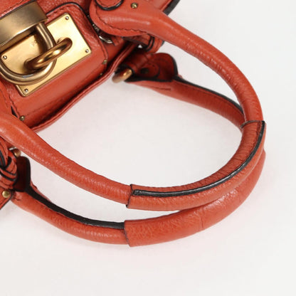 Chloe Paddington Mini Hand Bag Orange
