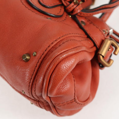 Chloe Paddington Mini Hand Bag Orange
