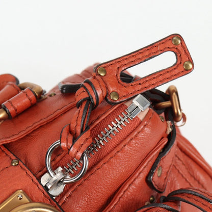 Chloe Paddington Mini Hand Bag Orange