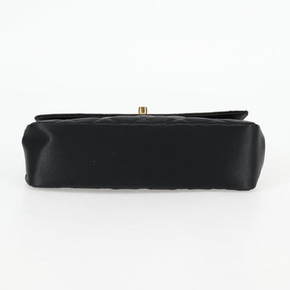 Chanel Mini Matelasse Satin Black