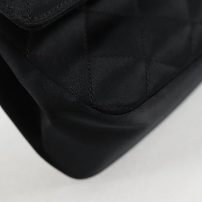 Chanel Mini Matelasse Satin Black