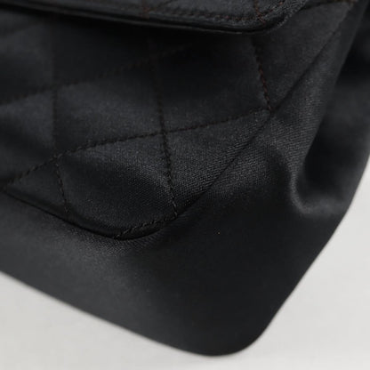 Chanel Mini Matelasse Satin Black
