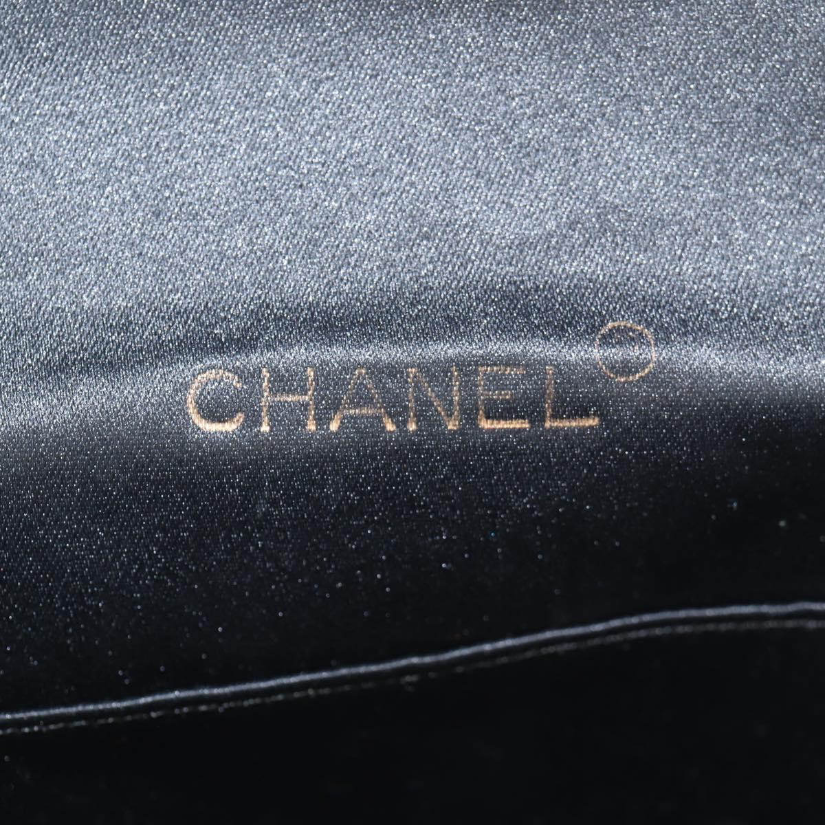 Chanel Mini Matelasse Satin Black