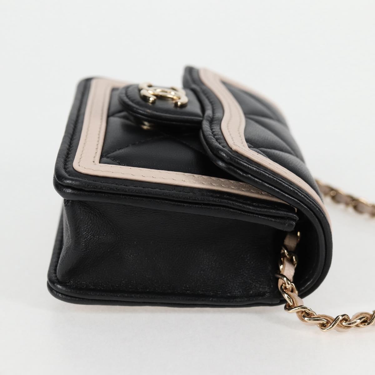Chanel Lamb Skin Chain Pouch