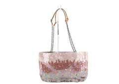 Prada Pink Iridescent Sequin Shoulder Bag