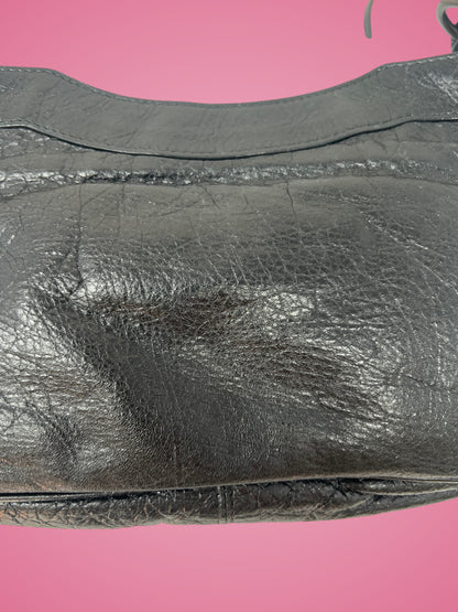 Balenciaga City Hip Bag Black Leather