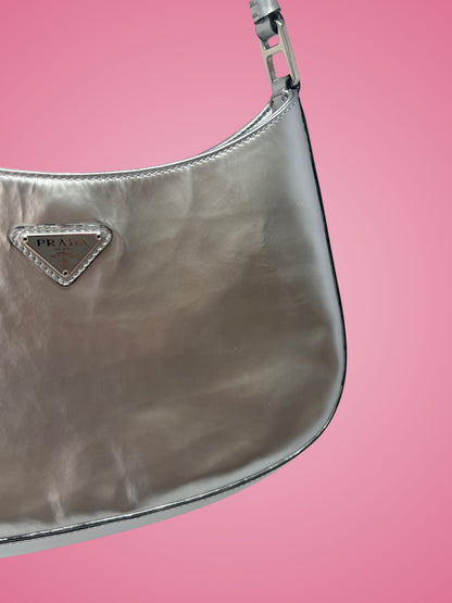 Prada Silver Cleo Bag