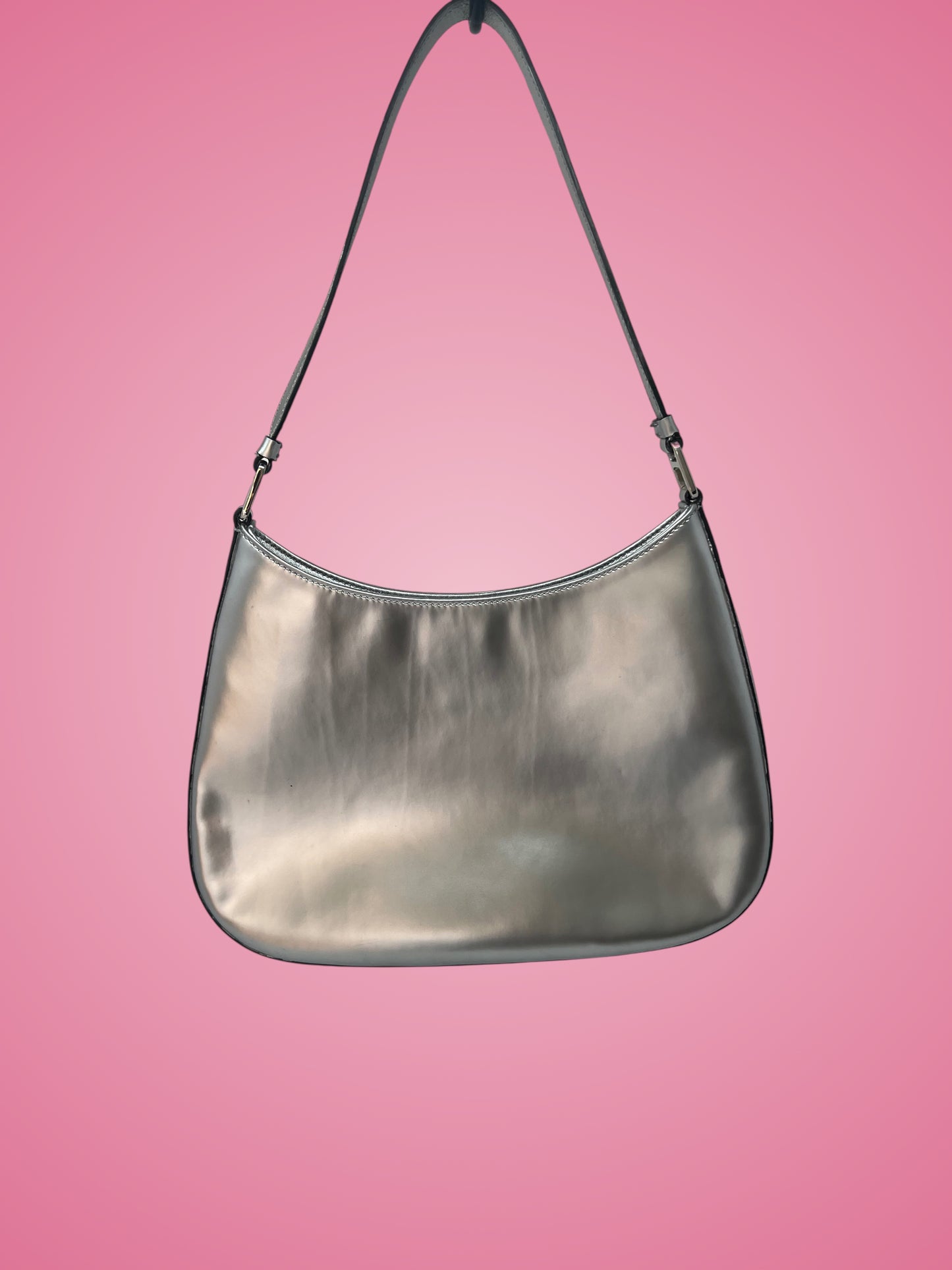 Prada Silver Cleo Bag
