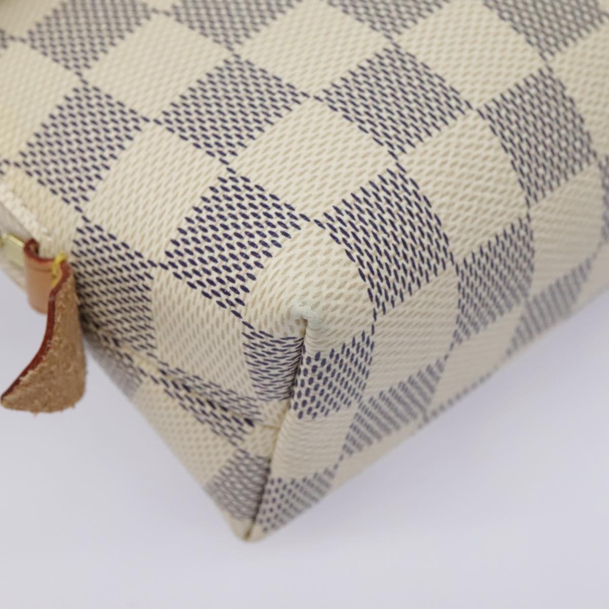 Louis Vuitton Damier Azur Pochette Cosmetic Pouch