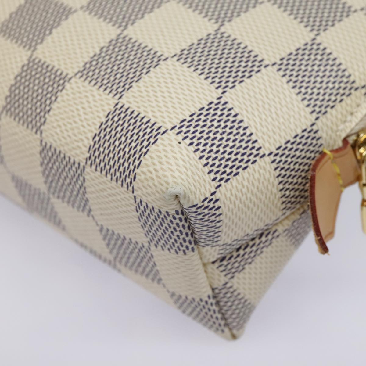 Louis Vuitton Damier Azur Pochette Cosmetic Pouch