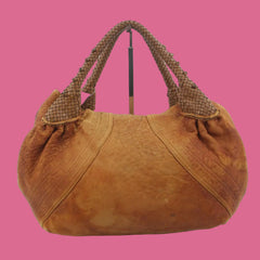 Fendi Spy Bag Brown Leather