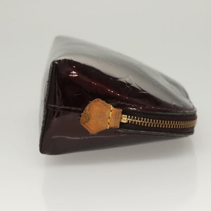 Louis Vuitton Monogram Vernis Cosmetic Pouch Amarante