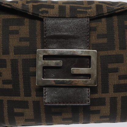 FendiI Zucca Canvas Baguette
