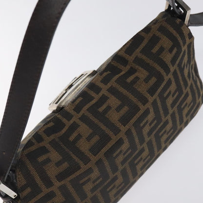 FendiI Zucca Canvas Baguette