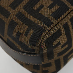 #31 Fendi Zucca Canvas Hand Bag Brown Black