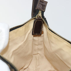 #31 Fendi Zucca Canvas Hand Bag Brown Black